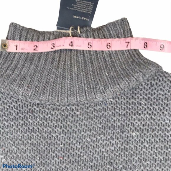 Universal Thread Womens Size Medium Sweater Turtle Neck Gray Purple New - Picture 7 of 12